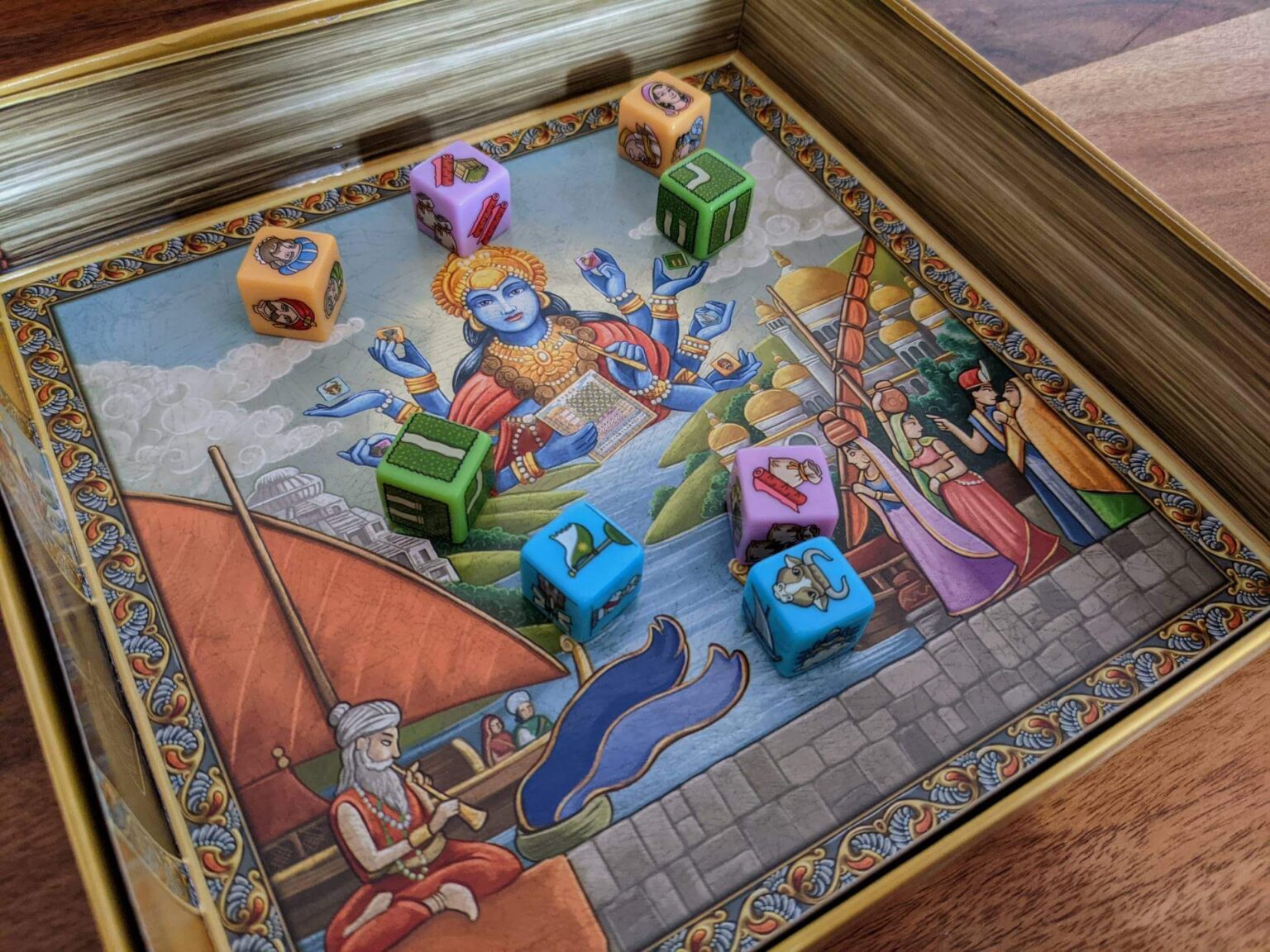 Rajas of the Ganges The Dice Charmers Review Brettspiel Empfehlungen